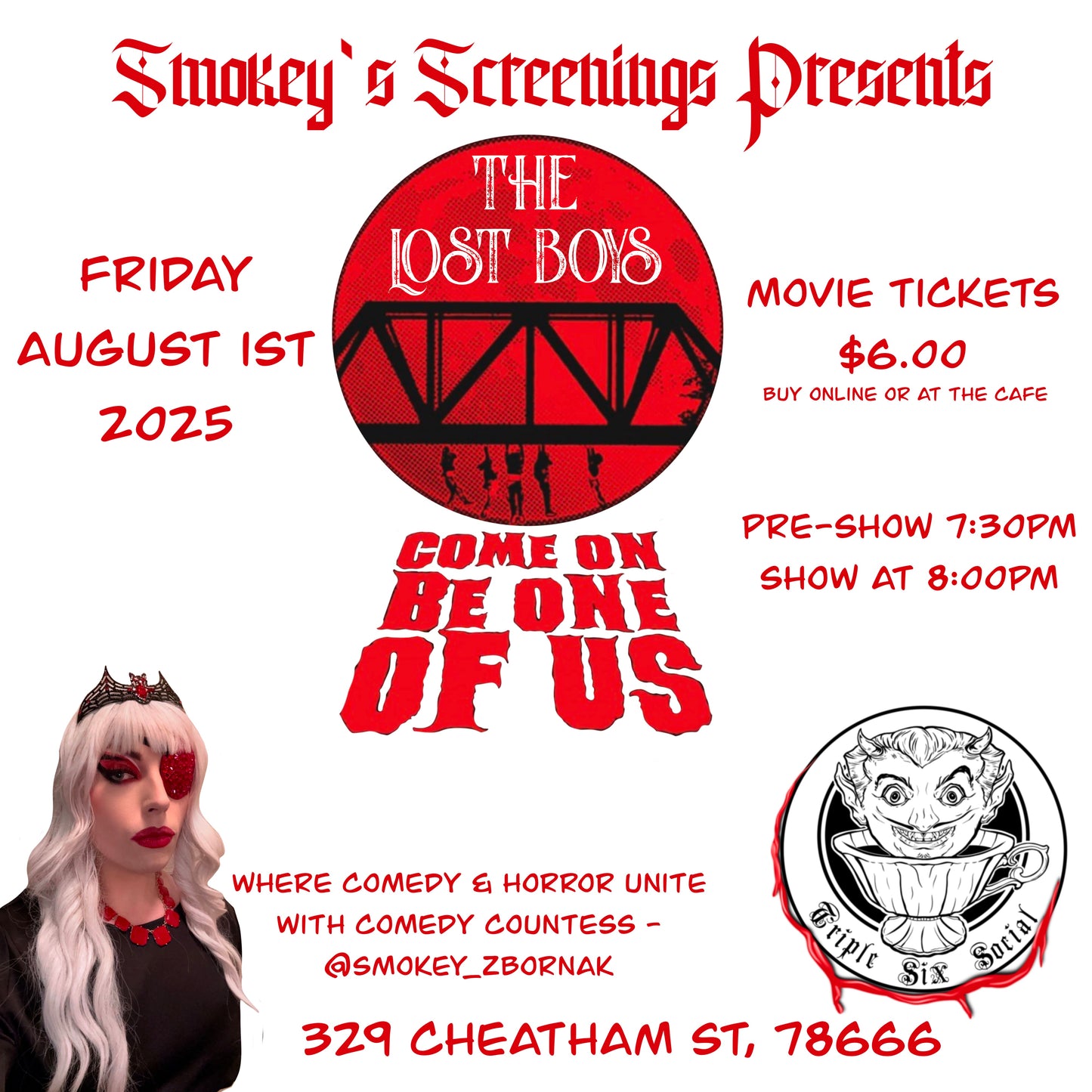 Smokey Screenings-“The Lost Boys”