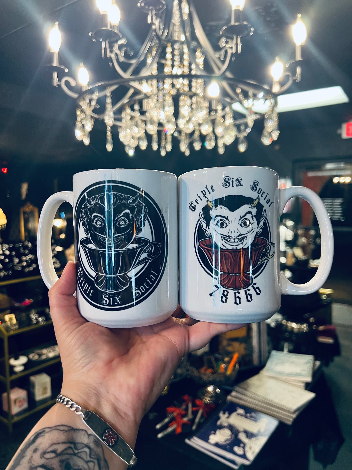 Triple Six Social - Logo Mugs