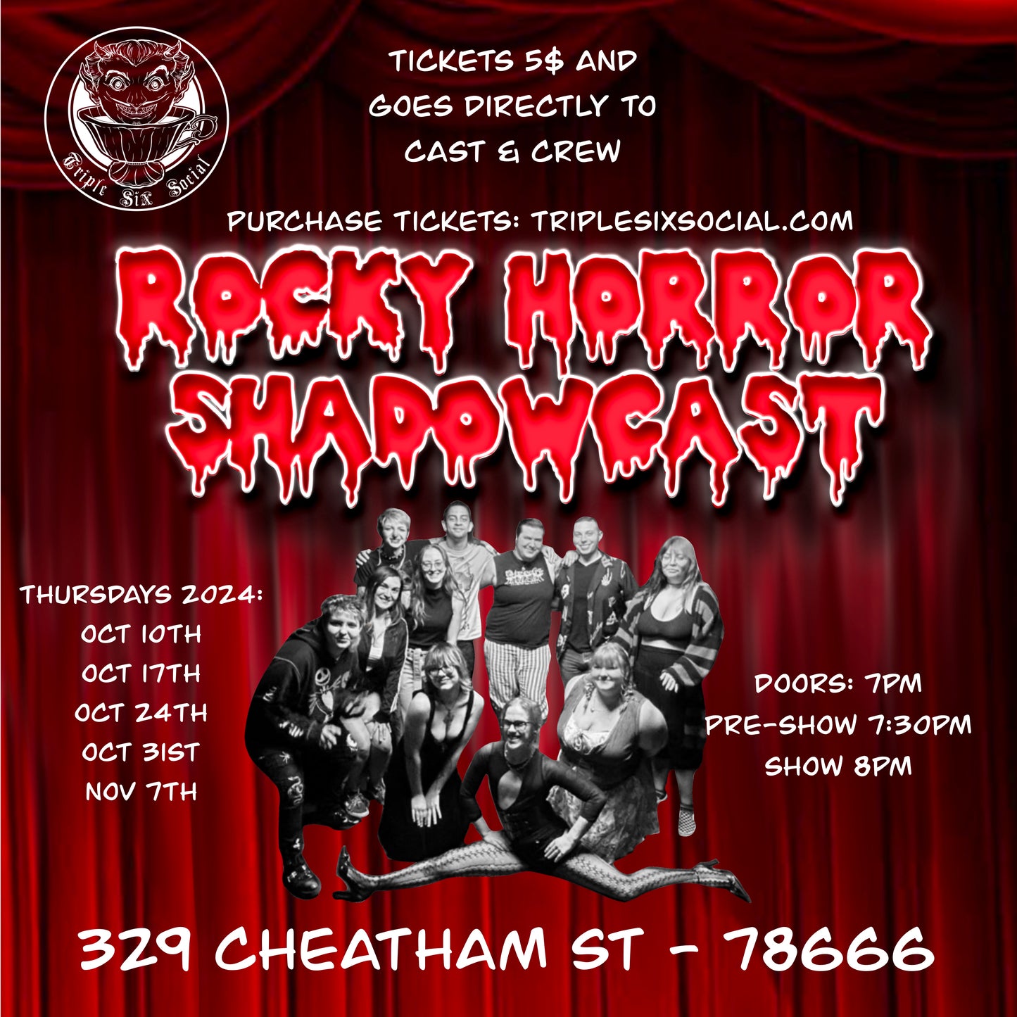 Rocky Horror Picture Show - Shadowcast! October 31st, 2025