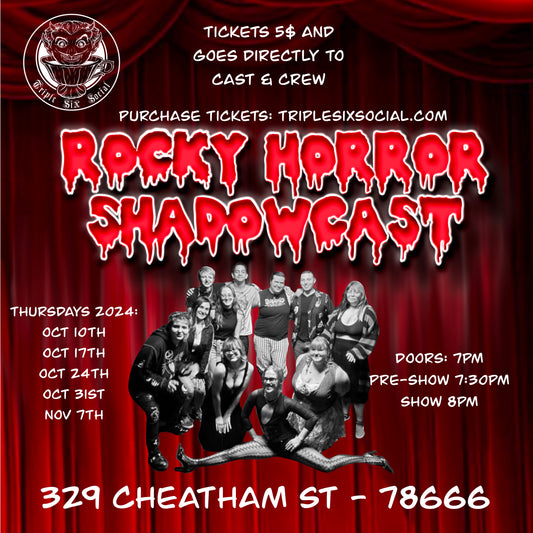 Rocky Horror Picture Shadowcast Show! October 17th, 2024