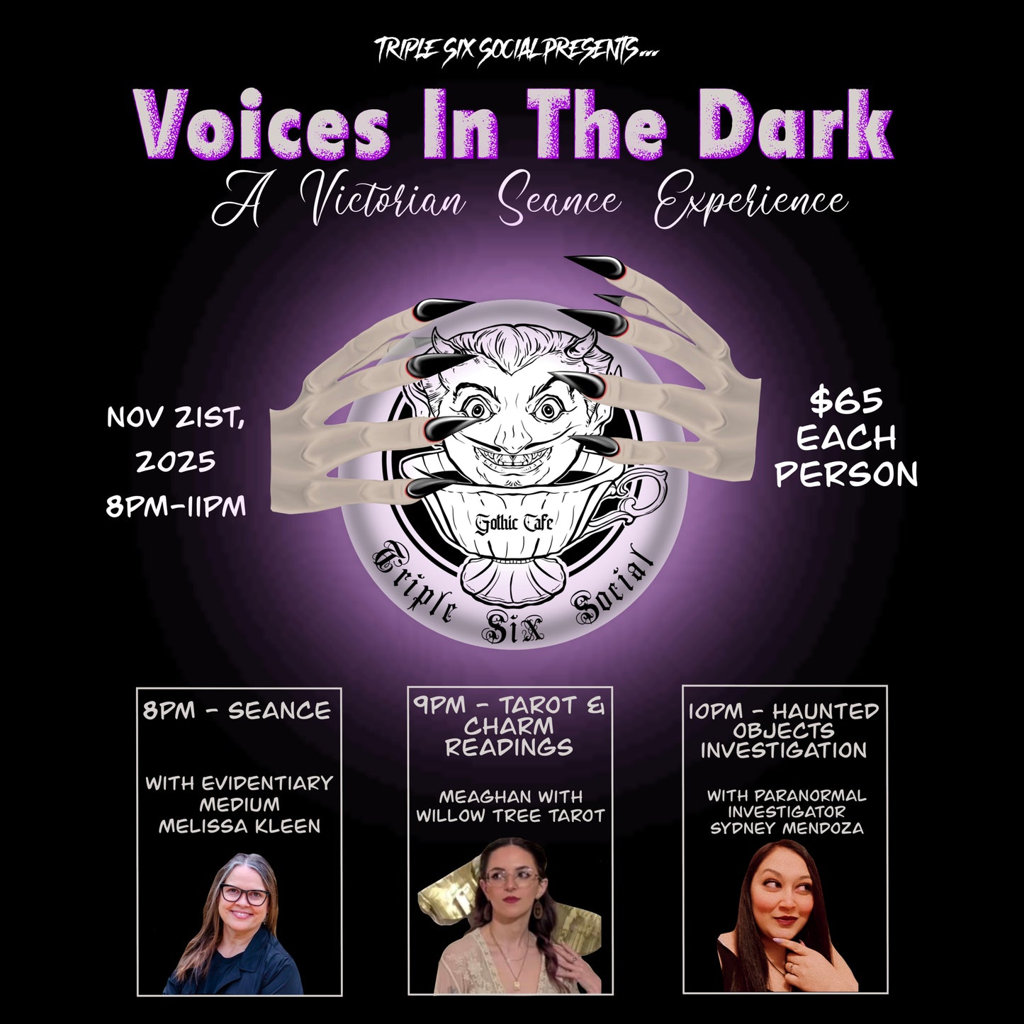 Voices in the Dark - Victorian Seance Experience - Nov 21st, 2025